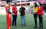 Sunny Leone at CCL 4 Kerala Strikers Vs Telugu Warriors Match in Mumbai on 26th jan 2014
